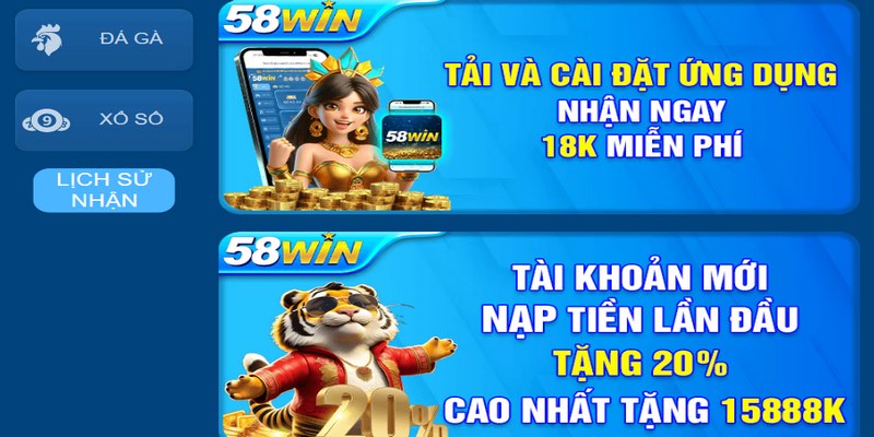 Tài khoản được kích hoạt hội viên nạp tiền nhận ưu đãi chào mừng